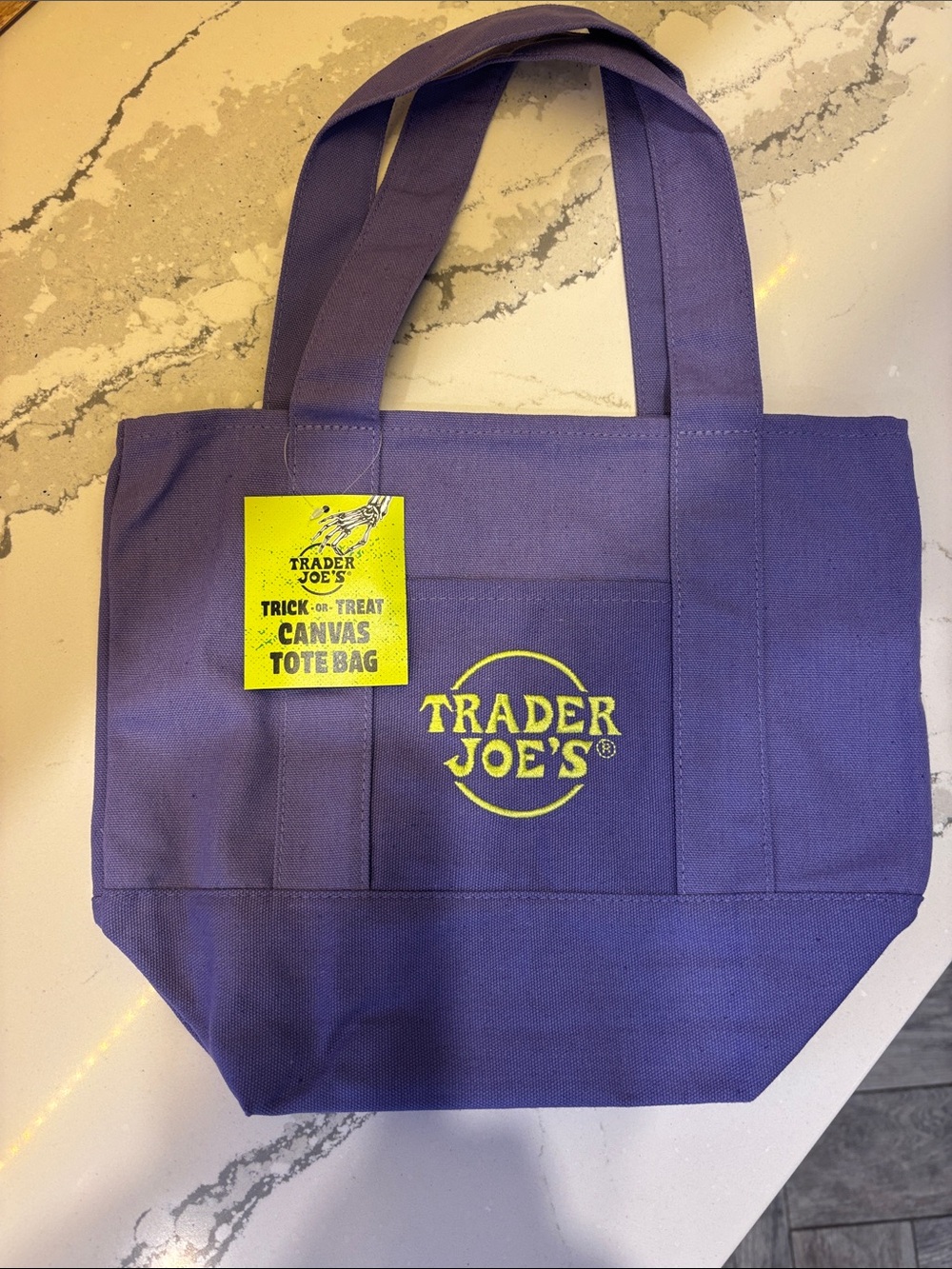 NWT Trader Joe’s mini canvas tote